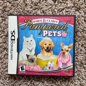 Nice! - Paws And Claws Pampered Pets - W/ Game & Instructions - Nintendo DS
